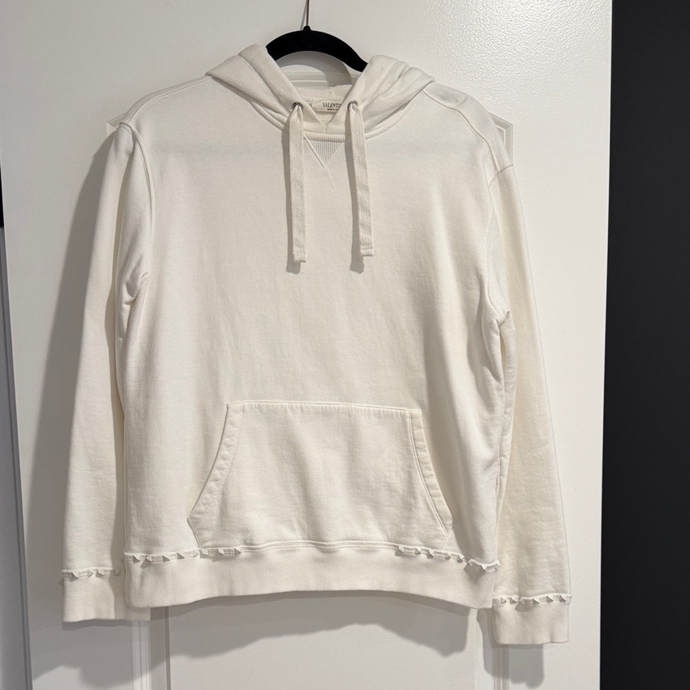 Valentino Cream Textured Fabric